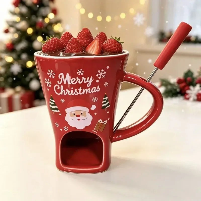 Christmas Fondue Mug